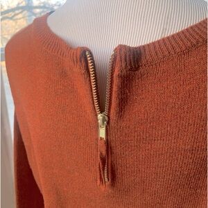 H & M sweater Burnt orange medium